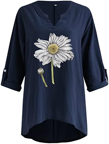 Summer solto ajuste manga curta de manga curta impressa camisetas casuais casuais Crew de pescoço feminino Sweatshirts clássico