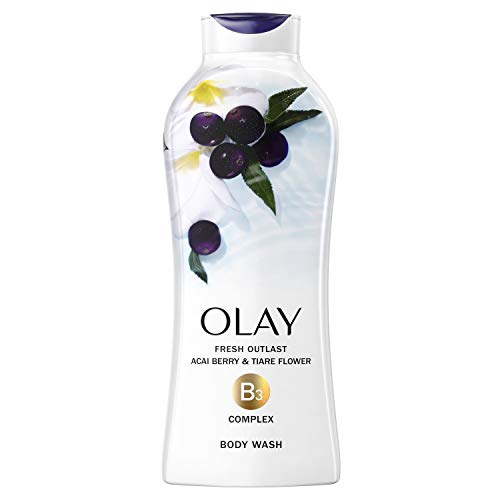 OLAY Dmos mais recente revitalizando Açaí e Tiare Flor Body Laving, 22 Oz fluido