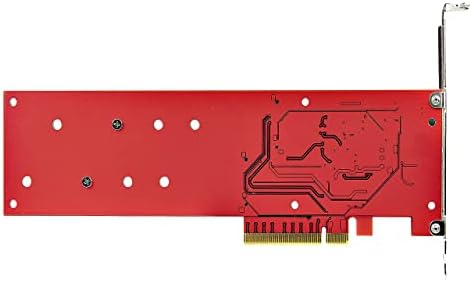 Startech.com Dual M.2 PCIE SSD Adapter Card, PCIE x8/x16 para NVME ou AHCI M.2 SSDs, PCI Express 4.0, 7,8 Gbps/Drive,