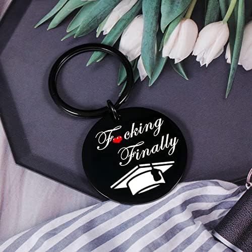 Masters Graduation Gifts para sua turma de 2023 Keychain Senior Keychain High School Estudante de Enfermagem Graduados Presente para Mulheres Mulheres College Mulher Grads Male PhD Presentes para Amigos