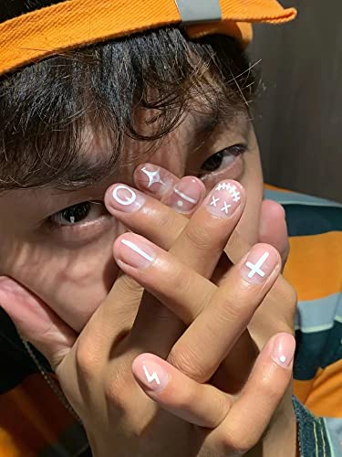 6 lençamentos smiley rosto unhas adesivas preto chama vermelha coração 3d decalques de unhas auto-adesivas estrelas símbolos design