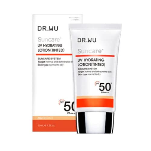 Dr. Wu UV Loção Hidratante Suncare SunSelflock Sunblock SPF50+ PA +++ 35ml