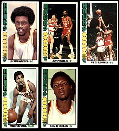 1976-77 Topps Atlanta Hawks Team Set Atlanta Hawks VG/Ex+ Hawks