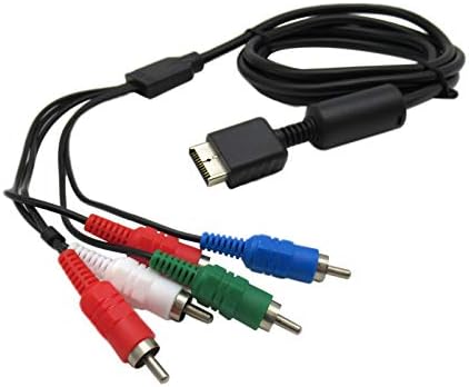 MEILIANJIA 2X HD Componente A/V AV Audio Video Cable Torne para Sony PlayStation 3 ps2 ps3 slim