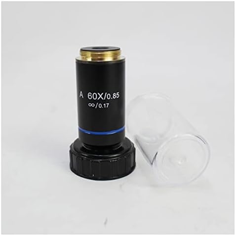 Kit de acessórios para microscópio para adultos 4x10x20x40x 60x100x Plano infinito lente objetivo achromático peças
