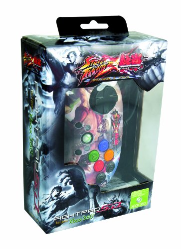 Mad Catz Street Fighter x Tekken - Fightpad SD - Chun -Li & Cammy V.S. Julia e Bob para Xbox 360