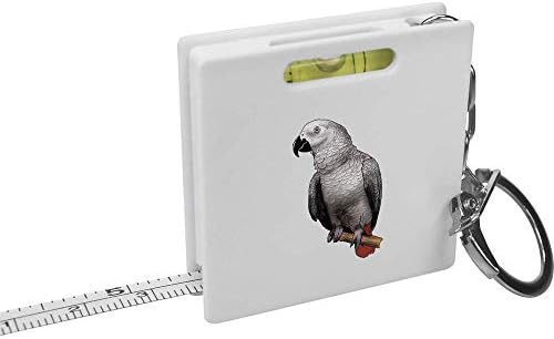 Ferramenta de fita de chaveiro 'African Grey Parrot