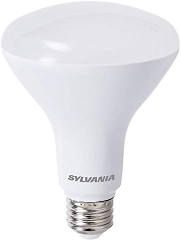 Ledvance 40028, mediun, luz do dia Sylvania liderou a lâmpada BR30, 65W equivalente, base média, diminuído, 7,5w, 675 lúmen, cor 5000k, 1 pacote