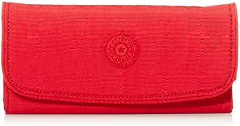 Kipling Women's Money Land, RFID Anti-Hacker Technology, Nylon Snap Wallet