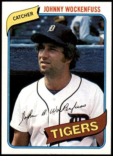 1980 Topps # 338 John Wockenfuss Detroit Tigers NM/MT Tigers