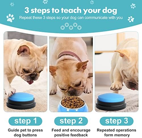 Botões de cachorro llmiin para comunicação, botões de conversação para cães, treinar o animal de estimação para falar botões,