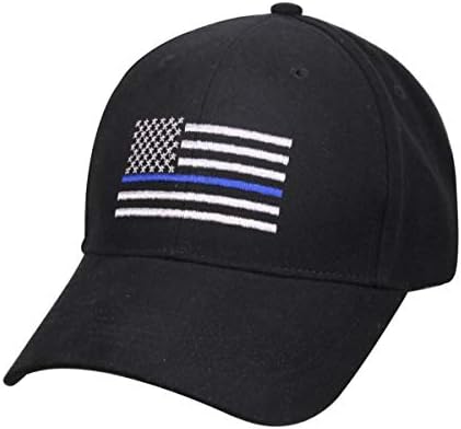 Ventos comerciais Black EUA Polícia fina linha azul -Cap hat hat baseball apoio policial