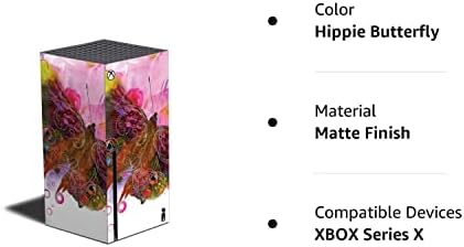 Mighty Skins Mightyskins Skin Compatível com Xbox Series X - Hippie Butterfly | Tampa protetora, durável e exclusiva do encomendamento