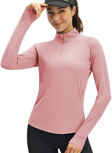 Persit UPF feminino 50+ camisas de manga comprida Treino Caminhada Running Sun Protection Camise