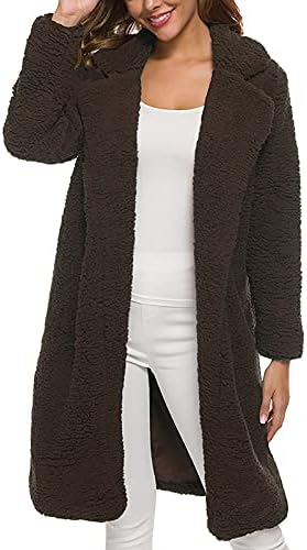 Cardigan ao ar livre Ladys Manga longa Cardigans extra longos