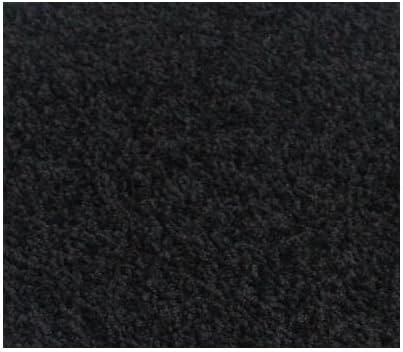 Queimar borracha preta - tapete de área de tapete personalizado de 8 'quadrados