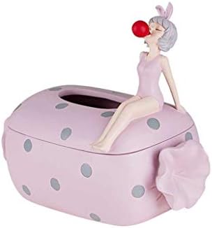 GFDFD Modern Art Bubble Gum Girl Girl Candy Box Resin Crafts Decoração de quarto infantil Decoração de grande capacidade