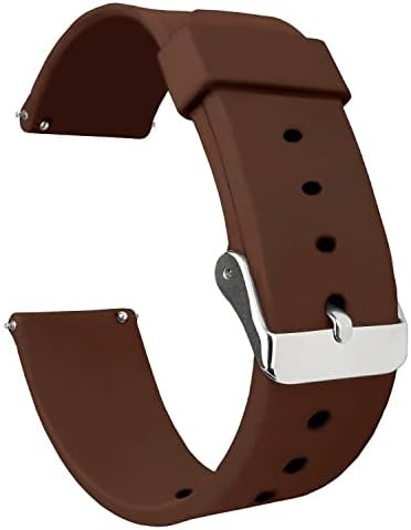 Um Echelon Reduse Remasca Remessa Banda Substituição de Silicone Smart Watch Strap Compatível com Garmin Forerunner 245 Música