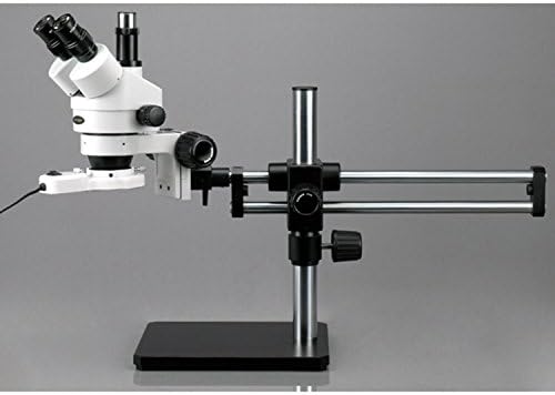 Microscópio de zoom estéreo trinocular profissional SM-5ty SM-5ty, oculares WH10X, ampliação de 7x-90x, objetivo do zoom de 0,7x-4,5x,