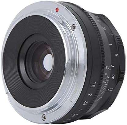 Jopwkuin Z Mount Mirrorless Camera Lens, 35mm F1.6 12 Blades Abertura Lens de câmera sem espelho para Z6 Z7 Z50