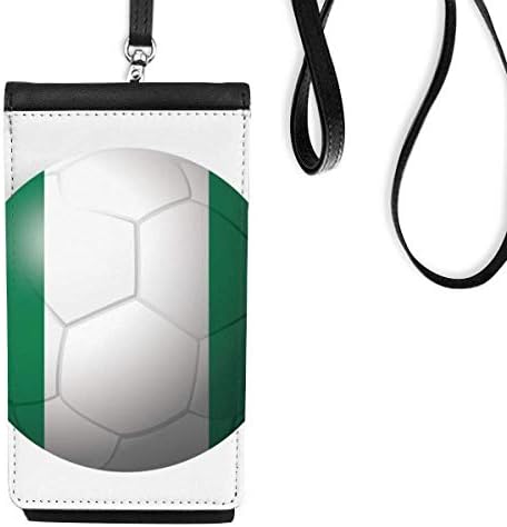Nigéria Nigeria Nacional de futebol Futebol bolsa de carteira de futebol pendurada bolsa móvel bolso preto