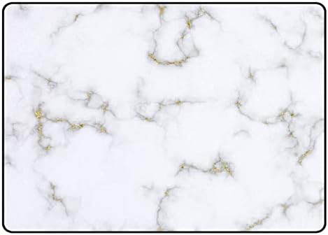 Xollar 60 x 39 em tapetes de área grande da área de mármore branco textura de ouro mole
