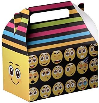 Caixas de tratamento de papel Hammont -10 Favores de pacote Tratar caixas de cookie de contêiner Designs bonitos perfeitos