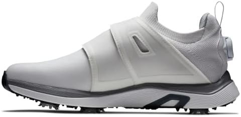 Footjoy Hyperflex Boa Golf Sapato, branco, 10 de largura