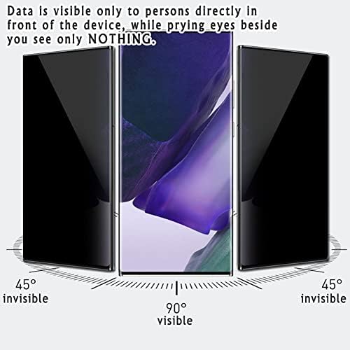 Protetor de tela de privacidade VAXSON, compatível com Samsung S32BG75 31.5 Monitore o adesivo de protetores de filmes