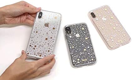 Sonix Starry Night Case para iPhone XR Protective Gold Silver Stars Clear Case para Apple iPhone XR