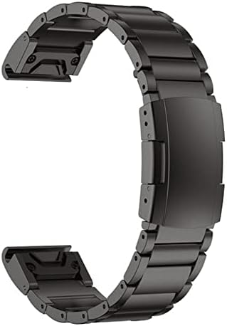 Bandas de vigia de liga de titânio CZKE 22mm para Garmin Quickfit Watch Band