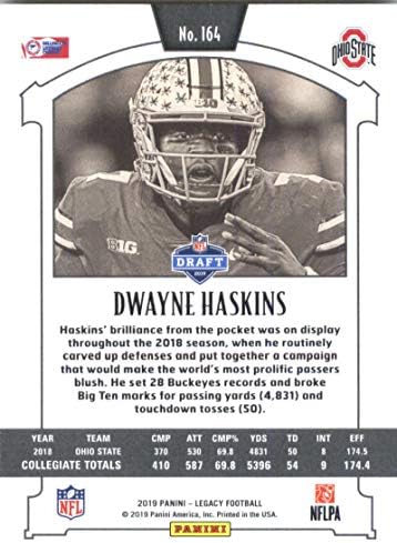 2019 NFL Legacy 164 Dwayne Haskins Ohio State Buckeyes RC RC ROOKIE OFICIAL PANINI