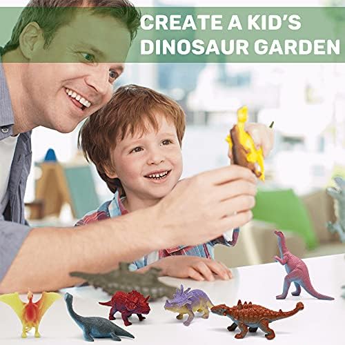 Movinpe Dinosaur Advent Calendar para Boy 2022 Christmas, 24 Dinosaurs Figuras Playset Com o mapa do jogo Dias de contagem