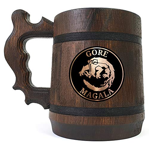 Gore Magala Beer Stein, Presente MHW personalizado para ele, MHW Cerveja caneca, presente personalizado para jogador, GEEK GOOMSMEN GIFT, BEER TANKARD