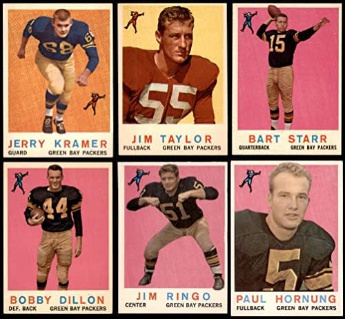 1959 Topps Green Bay Packers Team Set Green Bay Packers EX/MT+ Packers