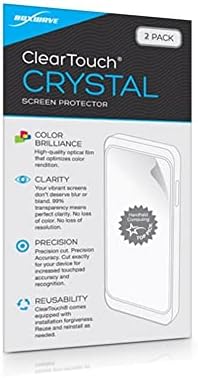 Protetor de tela de ondas de caixa compatível com Rand McNally Dashcam 500 - ClearTouch Crystal, HD Film Skin - Shields de arranhões