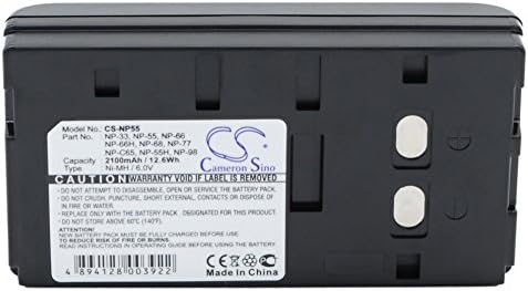 Plc Battery Part No. NP-55 para Sony CCDTR44, CCD-TR44, CCD-TR440, CCDTR440E, CCD-TR440E, CCDTR45, CCDTR450, CCD-TR450