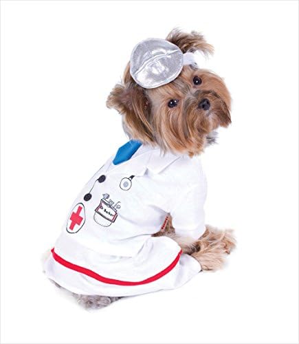 Costume do cão do médico do médico Vista seu filhote como seu médico favorito