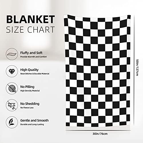 Cobertores de bebê, cobertor quadrado de bandeira quadriculada para meninas meninas, cobertor de recebimento de berço, para berçário/carrinho/cama/caráse de carro, 30 x 50 polegadas