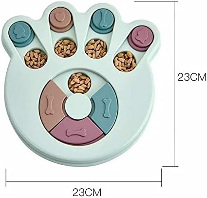 ACheveEPET Pet Dog Puzzle Toy - Pet Game Treat Dispenser Interactive IQ Training Feeding Slow And Pets Pets Digestion Puppy