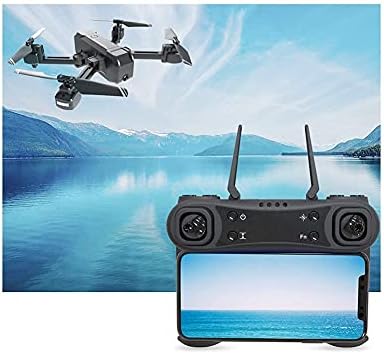 Wyxy Camera Drone Flycam Quadcopter UAV com câmera 4K Câmera de 3 eixos Gimbal 30min Time, para iniciantes Black 1080p