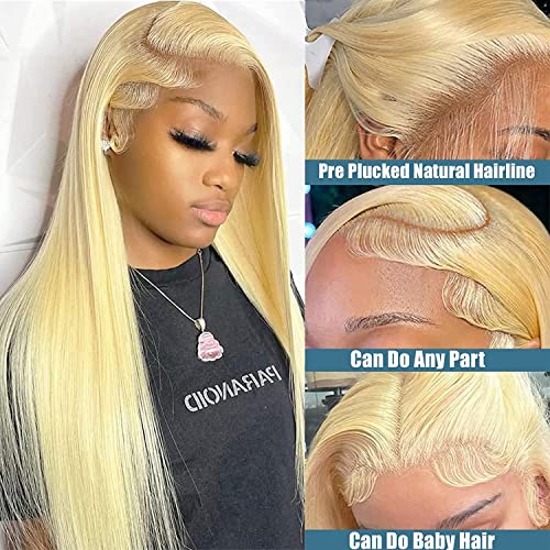 Kelissa 613 Lace Fronteiro Cabelo Humano Human Wig 613 HD Lace Frontal peruca pré -puxada Hairne com cabelos para bebês