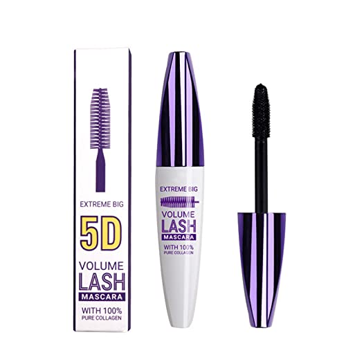 Mímel Sealer OEM/ODM Frees Amostra Double Brush Mascara 4D Fibra de seda rímel impermeável rótulos Privados de 6 ml Pacote