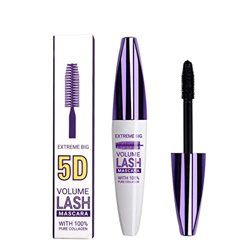 Mímel Sealer OEM/ODM Frees Amostra Double Brush Mascara 4D Fibra de seda rímel impermeável rótulos Privados de 6 ml Pacote de rímel Princess