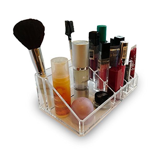 Produtos exclusivos Fantásticos maquiagem de armazenamento de organizador de acrílico, exibição cosmética transparente clara