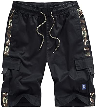 Ymosrh shorts masculinos de verão de verão impresso de calça de praia de calça de praia