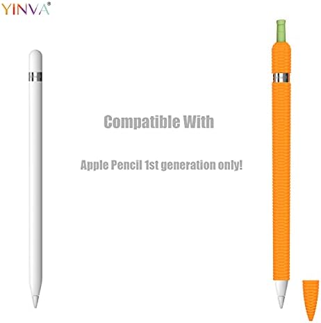 Caso da caixa Yinva compatível com Apple Pencil 1ª geração, acessórios de manga de aperto de milho