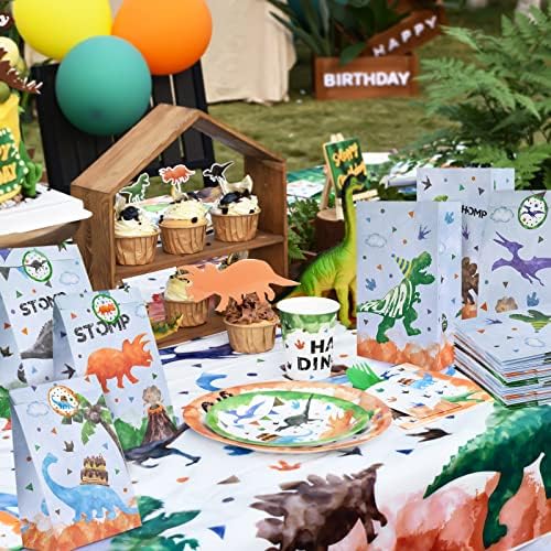 Wernnsai Watercolor Dinosaur Party Favor Favor