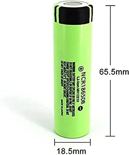 ASTC AA Baterias de lítio 3,7V Recarregável Bateria de íons de lítio de 3400mAh, 1200 ciclos de vida útil, luz de emergência