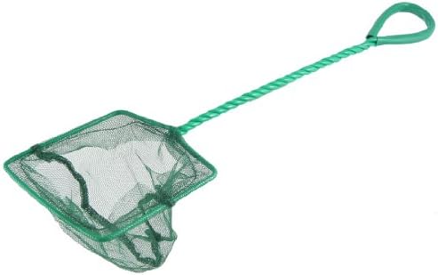 Uxcell Nylon Aquarium Meshy Shrimp Net, 8cm, verde